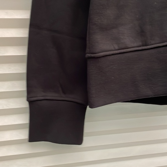 Michael Kors Half Zip Up Sweatshirt jacket top quarter zip long sleeve relaxed - Picture 7 of 8